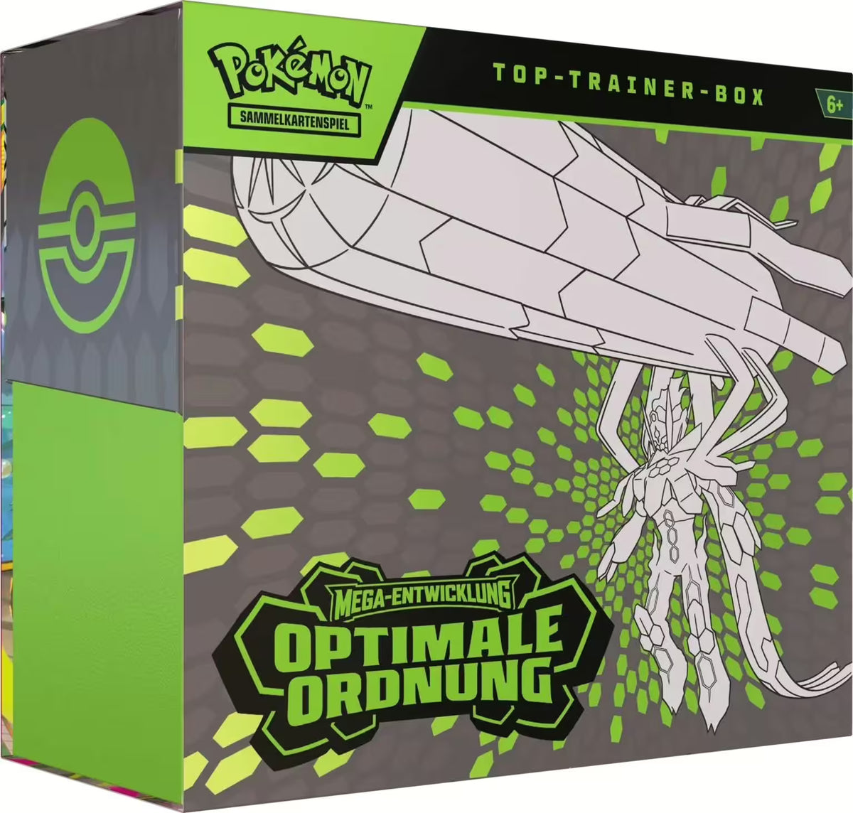 Pokémon Elite Trainer Box mit „Optimale Ordnung“-Grafik