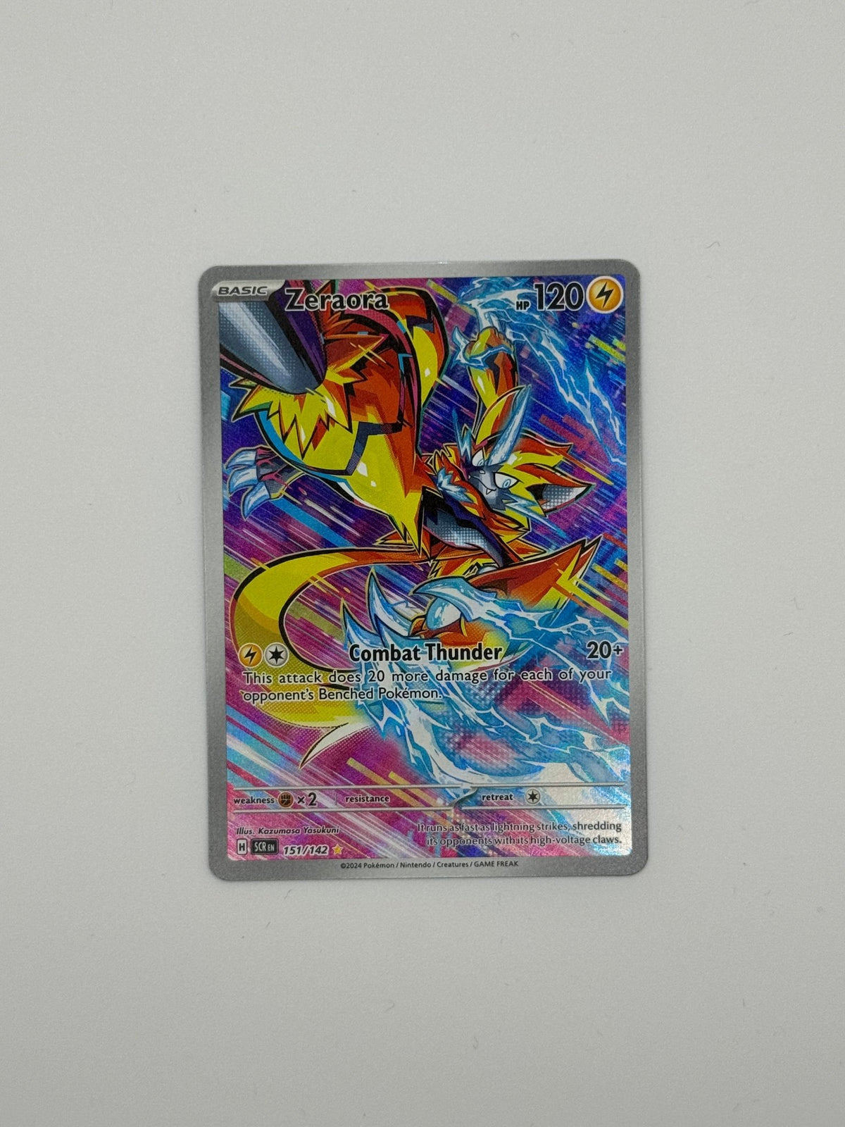 Zeraora – Illustration Rare (151/142) | Stellar Crown (EN) | – jetzt bestellen bei Pokécado Kaufmann