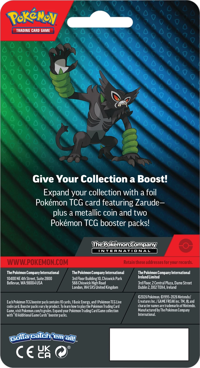 Pokémon 2er-Blister für Trading Card Game, Chaos Rising & Pitch Black