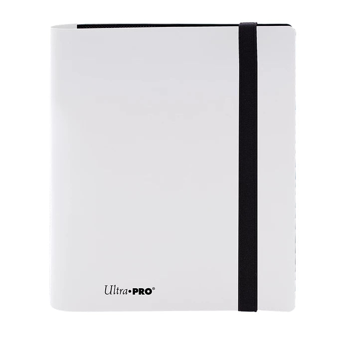 PRO-Binder Eclipse mit schwarzem Rückenteil und weißem Umschlag, UltraPRO-Logo