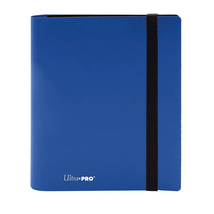 PRO-Binder Eclipse mit blauem Umschlag und schwarzem Rückenteil, UltraPRO-Logo