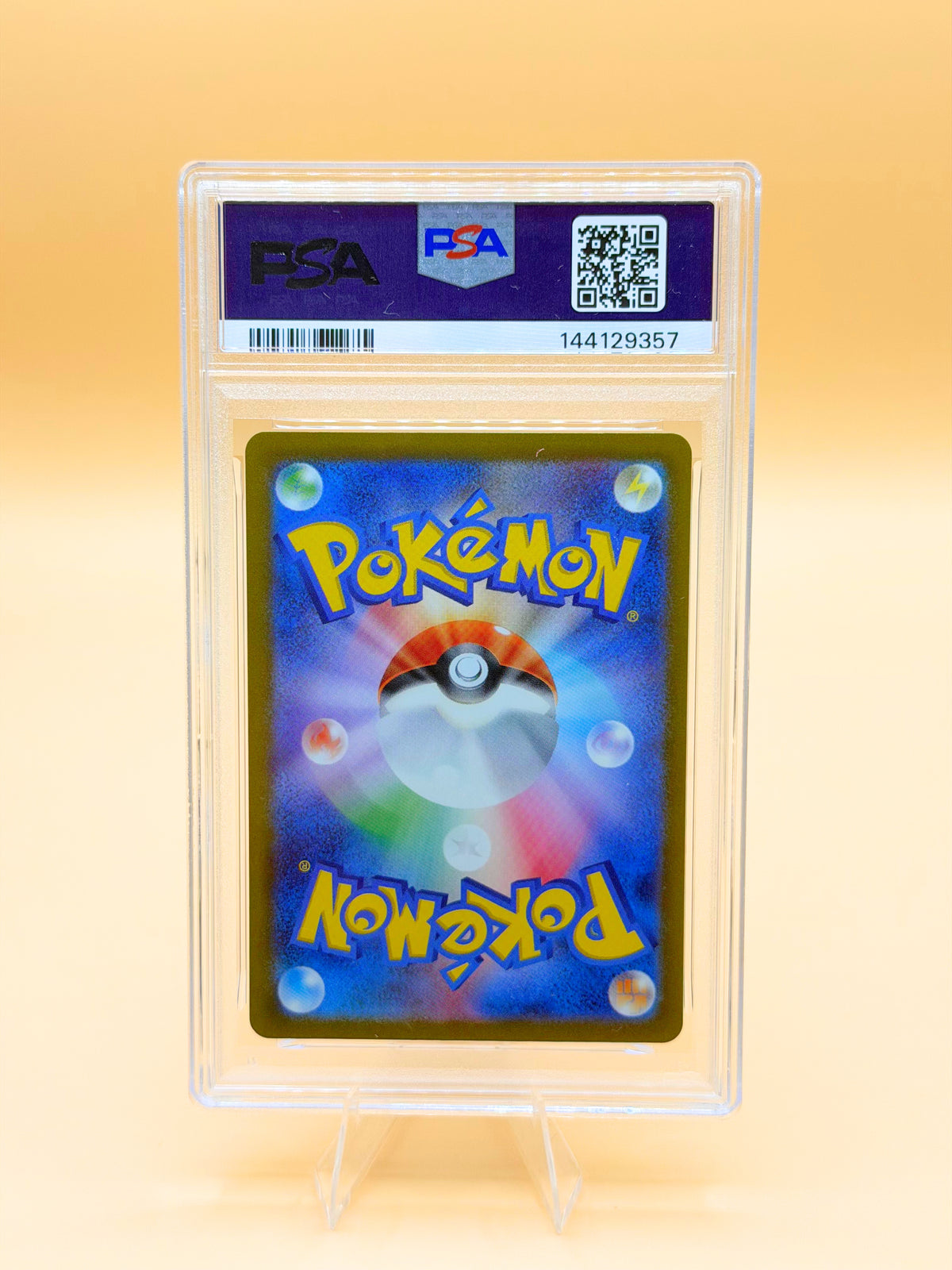 PSA-10-zertifizierte Pokémon-Karte Bronzor in PSA-Hülle