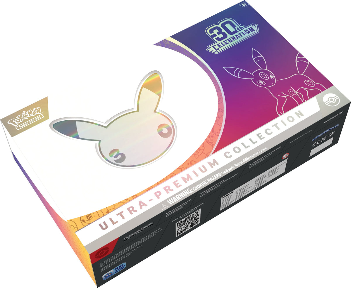 Ultra-Premium-Collection Verpackung mit 30-Jubiläum und Umbreon-Logo