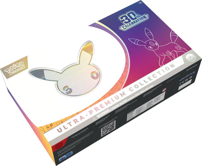 Ultra-Premium-Collection Verpackung mit 30-Jubiläum und Umbreon-Logo