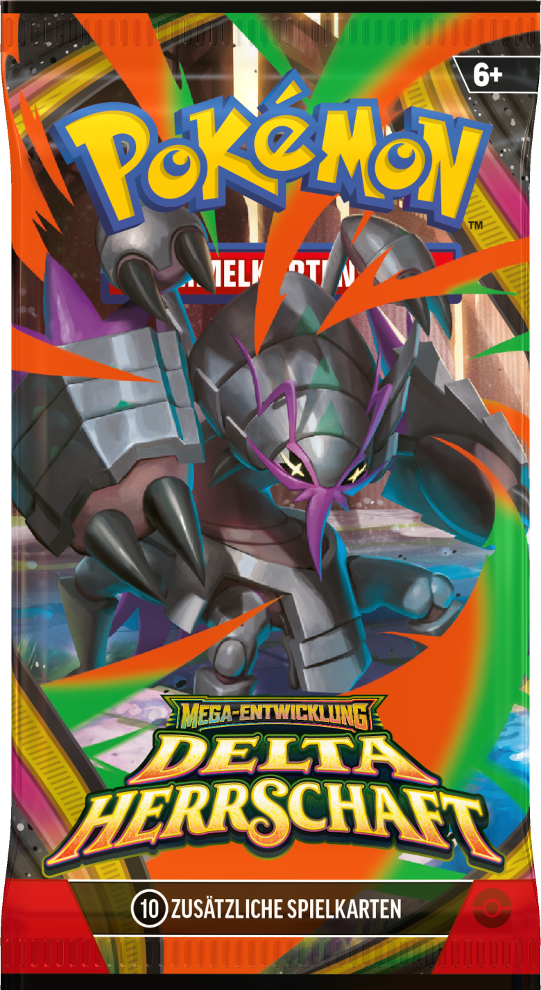 Pokémon Delta Herrschaft Booster-Display (6+) mit dunkelblauem Stahl-Pokémon
