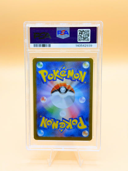 PSA-10 Pokémon-Karte Exeggutor im Schutzcase, Rückseite sichtbar