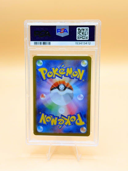 PSA-10 Pokémon-Karte im Sammler-Slab, Rückseite sichtbar