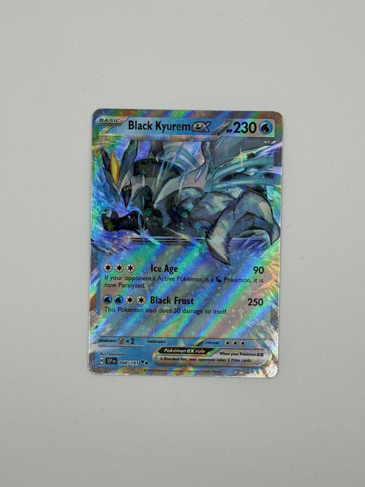 Pokémon-Karte Black Kyurem EX Double Rare Holo mit holografischem Finish