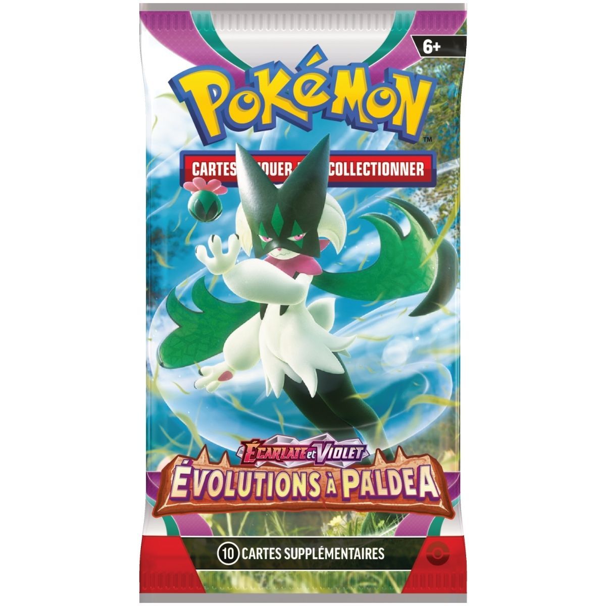 Pokémon Boosterpack mit Pokémon-Motiv, 6+ und 10 Zusatzkarten