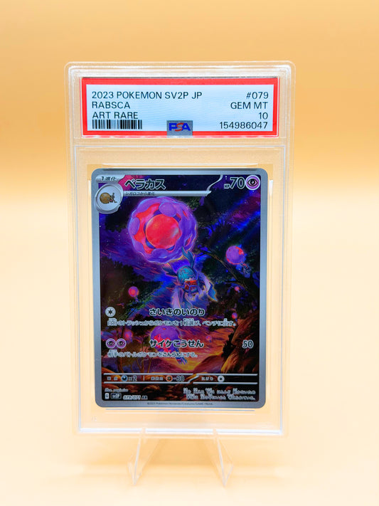 PSA-10 Rabsca #079/071 Art Rare Sammelkarte im Schutzcase