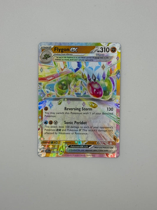 Flygon EX Doppel-Rare Holo-Karte 106/191 mit schimmernder Grafik
