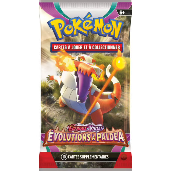 Pokémon Boosterpack mit feuriger Pokémon-Action, 6+ und 10 Zusatzkarten