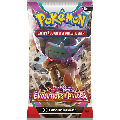 Pokémon Boosterpack mit Pokémon-Kampfmonster-Motiv, 6+ und 10 Zusatzkarten