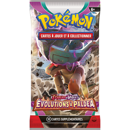 Pokémon Boosterpack mit Pokémon-Kampfmonster-Motiv, 6+ und 10 Zusatzkarten