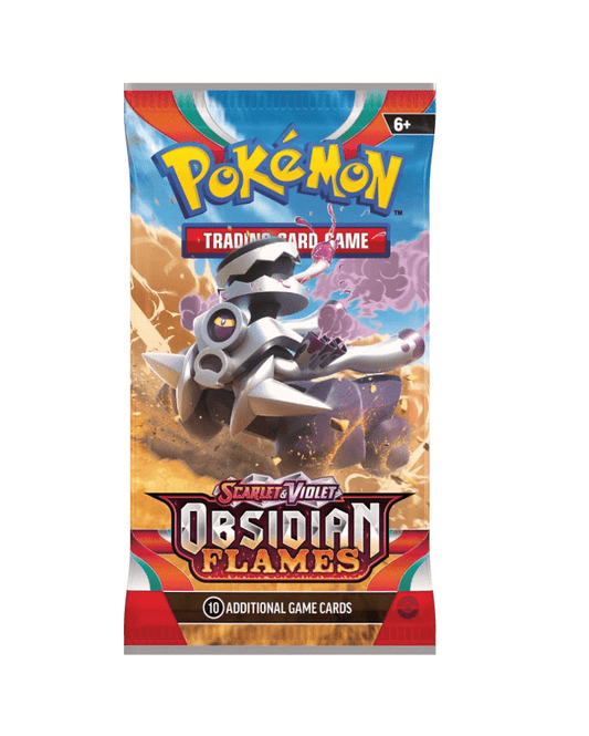Pokémon Boosterpack „Obsidian Flames“, 10 Zusatzkarten